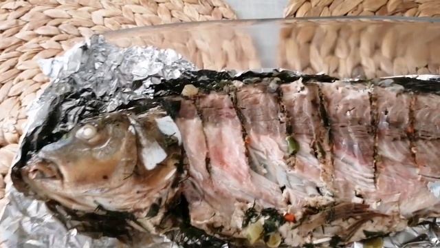 Карп или сазан) приготовленный на углях??? смотреть онлайн