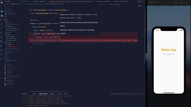 Flutter Notes App | Firebase Authentication - Part 1 | EP02 смотреть онлайн