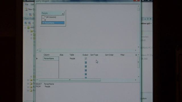Software Tips & Lessons : Using the Query Builder in SQL Server смотреть онлайн