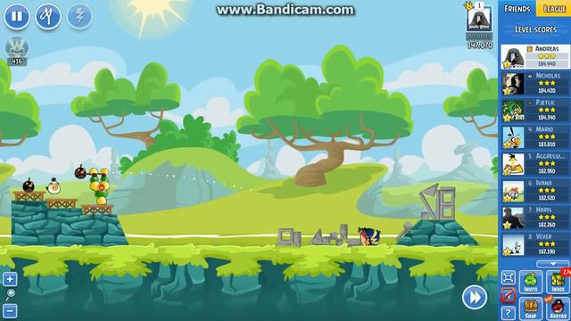 Angry Birds Friends Tournament - Week 162 - Level 5 - 184,780 смотреть онлайн