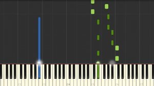 Toxicity - System Of A Down - Very easy and simple piano tutorial synthesia planetcover