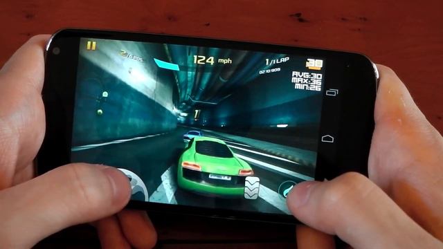 Nexus 4 - Asphalt 8 - Gaming Performance Review - FPS Meter смотреть онлайн