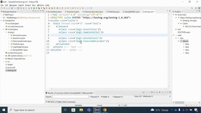 testng xml file in selenium || Create testng xml file || TestNG xml tutorial смотреть онлайн