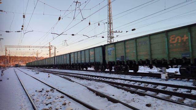 вл85-058 с приветом выезжает со станции Кая смотреть онлайн