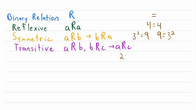What is an Equivalence Relation? | Reflexive, Symmetric, and Transitive Properties смотреть онлайн