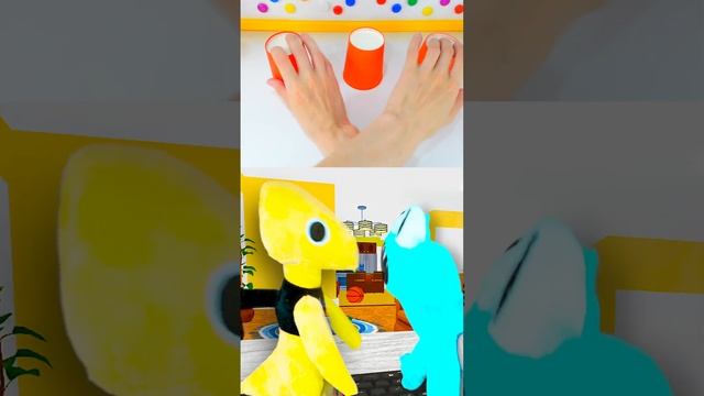 Радужные Друзья Циан и Голубой Угадали? #shorts смотреть онлайн