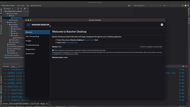 Run Airflow on kubernetes using Rancher Desktop смотреть онлайн