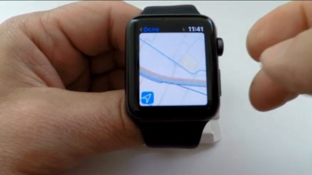 Общественный транспорт на карте в Apple Watch смотреть онлайн