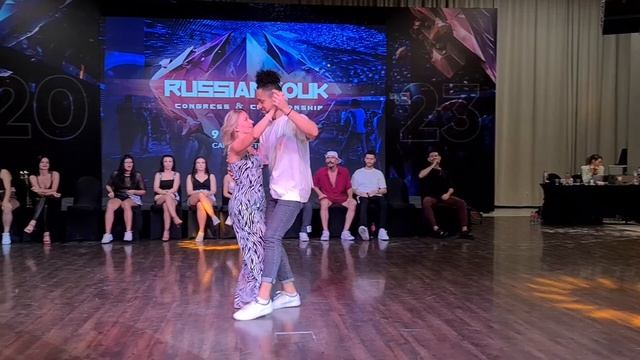 Vitor Veil & Anna Kondryukova. JnJ Advanced. Russian Zouk Congress & Championship 2023 | Zouk Dance смотреть онлайн