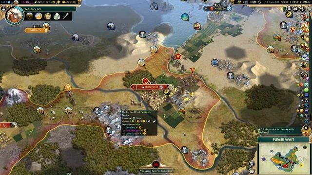 Civilization 5 Brave New World [Part 3] Deity Let's Play as Persia смотреть онлайн