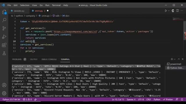 course API python with requests and Json library get data смотреть онлайн