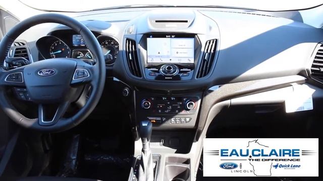 2017 Ford Escape Titanium in White Platinum at Eau Claire Ford Lincoln Quick Lane смотреть онлайн