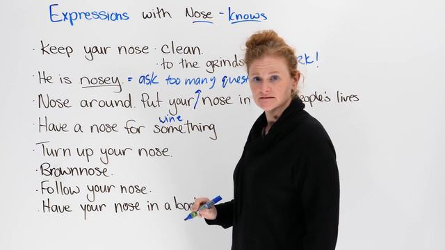 Learn 10 English Expressions with NOSE! смотреть онлайн