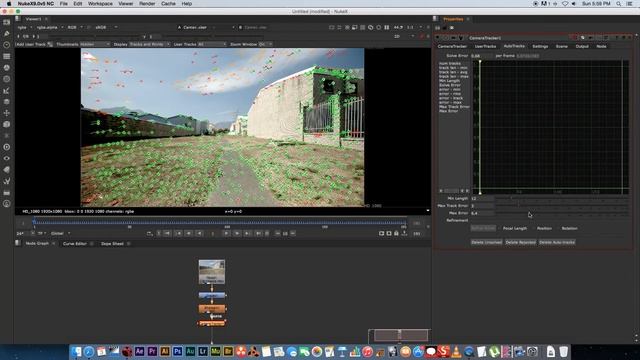 Nuke Camera Tracking Tutorial смотреть онлайн