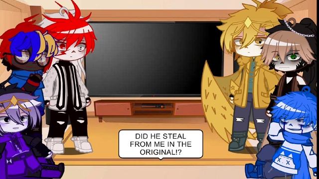 ~DREAMSWAP REACT TO ORIGINALS~ Ink sans... (angst) смотреть онлайн