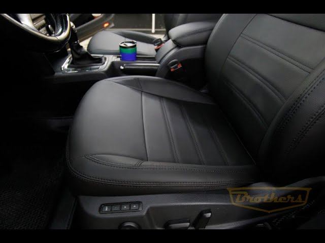 Чехлы на Skoda Superb 2 с черной строчкой смотреть онлайн