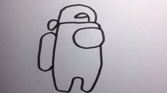 How to Draw and Paint AMONG US Game Character\Как нарисовать персонажа игры АМОНГ смотреть онлайн