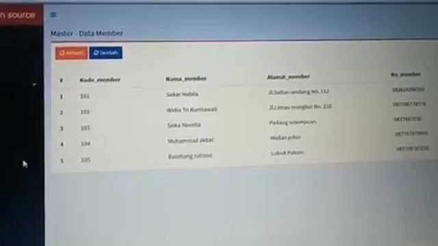 Penerapan konsep CRUD dan konsep MCV data member смотреть онлайн