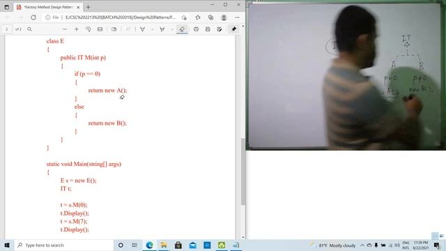 Factory Method Design Pattern in C# смотреть онлайн