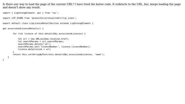 Salesforce: LWC: Window.location.href navigating to correct page but does not load the page смотреть онлайн