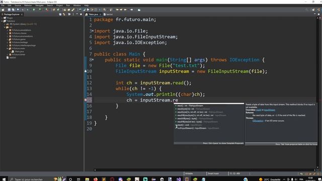 Tutoriel Java #18-Fichiers смотреть онлайн