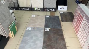 Кварцвинил не стандартных декоров. Под камень, мрамор, бетон. Оригинальный пол от Стройбаза93