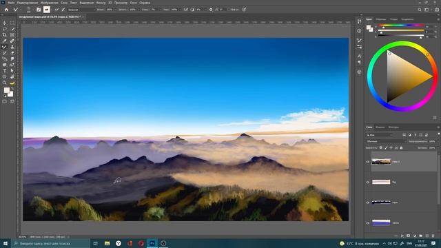 Воздушные шары рисование в фотошопе!! Balloons drawing in photoshop!! смотреть онлайн
