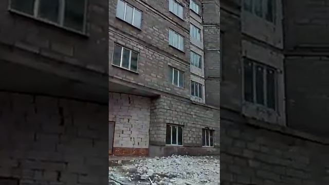 Ветром сдуло стену.Самара ж.к.Москва