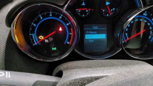Changing Metric to US on Chevy Cruze смотреть онлайн