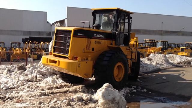 Фронтальный погрузчик XGMA 962 Luxe смотреть онлайн