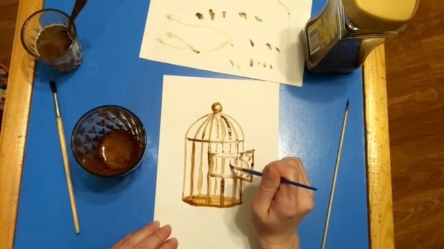 КОФЕЙНОЕ РИСОВАНИЕ смотреть онлайн