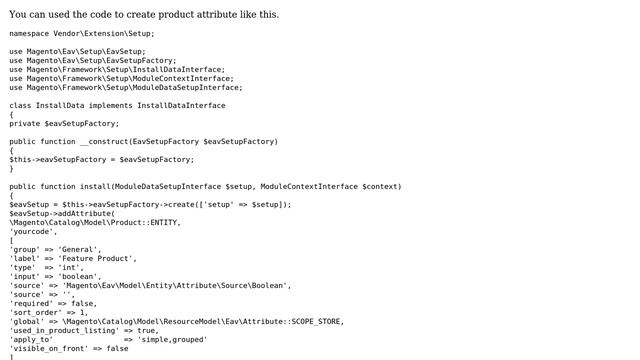 Magento: How do I add a Custom Attribute to a Grouped Product? смотреть онлайн