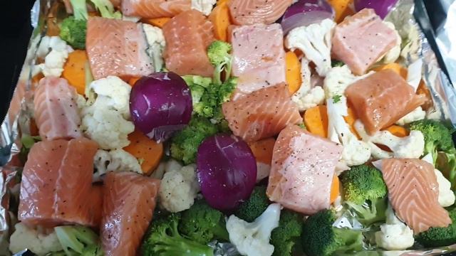 14 /09/2021 г. 🐟 РЫБА С ОВОЩАМИ 🥦🥕 смотреть онлайн