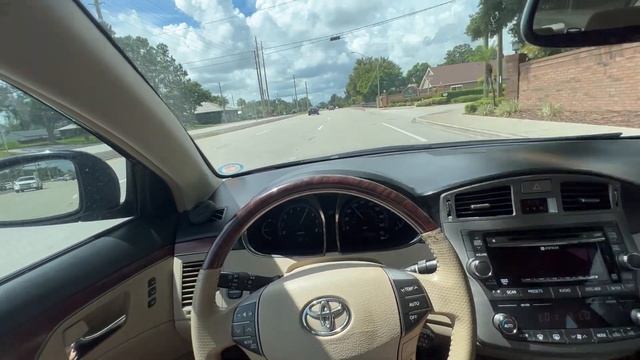 2012 Toyota Avalon Limited POV Test Drive