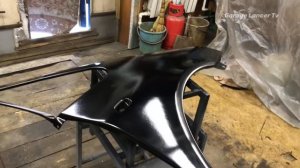 Покраска стеклопластика! часть #2.