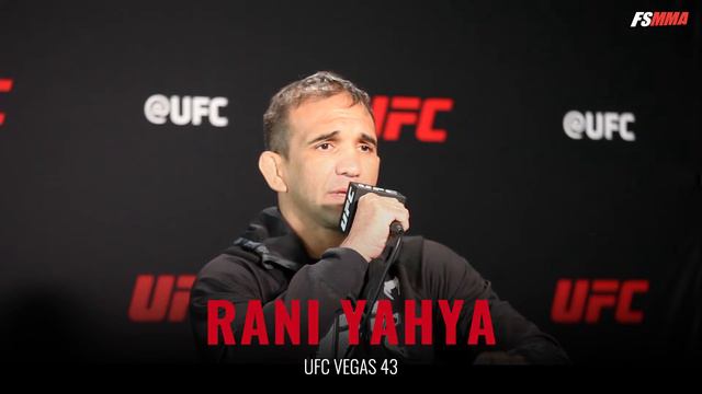 Rani Yahya UFC Vegas 43 full media day interview смотреть онлайн