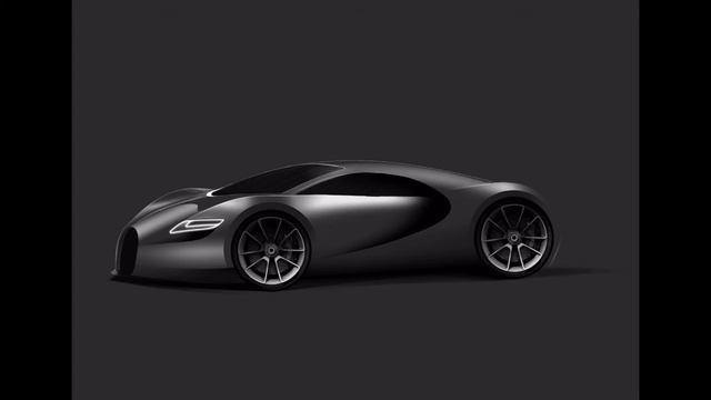 Bugatti Concept sketch 1- iPad Pro + Apple Pencil смотреть онлайн