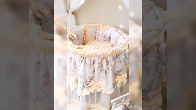 Комплект в кроватку "Прованс" (в круглую кроватку 7 в 1) смотреть онлайн