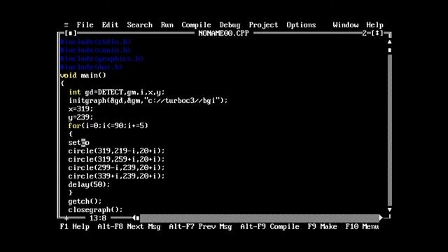 How to draw circle animation in C/C++ graphics | By Source Code смотреть онлайн