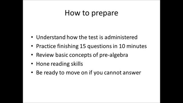 What to Expect on the IAAT (Iowa Algebra Aptitude Test) смотреть онлайн