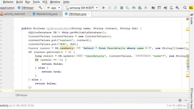 SQLite Database Tutorial Android Studio | Insert, Delete, Update and View Data in SQLite Database смотреть онлайн