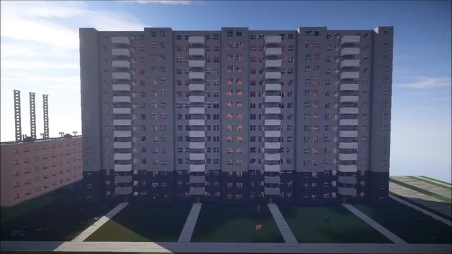 Русский город в Minecraft - 16 - Банк смотреть онлайн