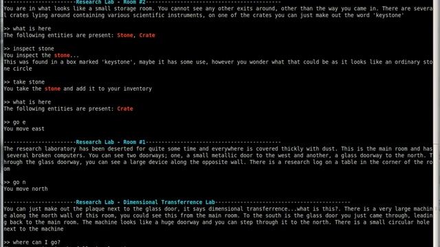 Text Adventure Engine смотреть онлайн