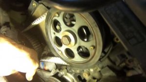 Опель астра G  замена ремня грм