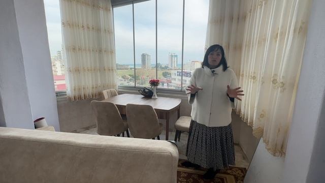 2+1 КВАРТИРА С ВИДОМ НА МОРЕ / С МЕБЕЛЬЮ И ТЕХНИКОЙ /Мерсин недвижимость Турция смотреть онлайн