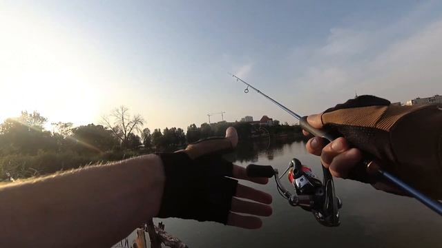 В такой микроречке нужно искать "ДЫРКИ". Где гарантированно поймать рыбу в летнюю жару? смотреть онлайн