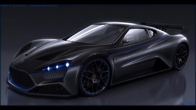 Zenvo ST1: 375 км/ч, V8-турбо компрессор, 6,8-литровый двигатель, 1,104 л.с.