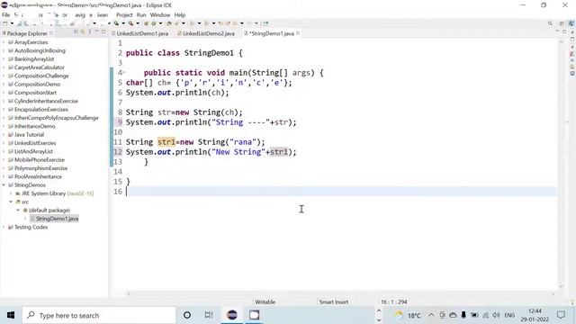 String and its Methods in JAVA(Part 1/6) смотреть онлайн