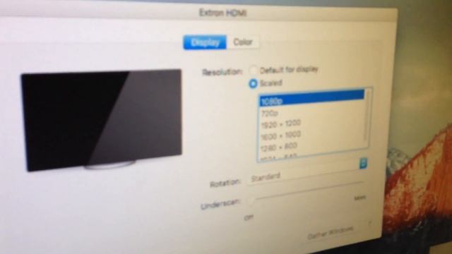HDMI-CEC Disabled, MiniDP - HDMI Mac Output