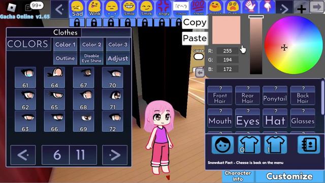 How to make Anya from Spy X Family in ROBLOX GACHA ONLINE смотреть онлайн